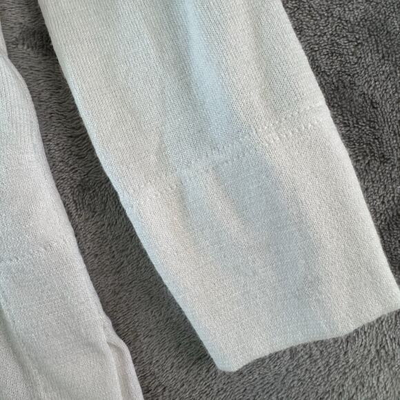 Banana Republic NWT Women's Open Full Length Cardigan Cream Colored Size Small - Picture 7 of 12